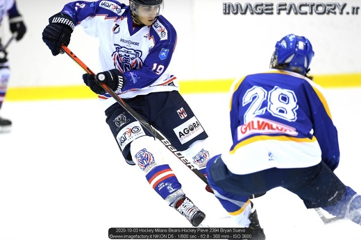 2020-10-03 Hockey Milano Bears-Hockey Pieve 2394 Bryan Suevo